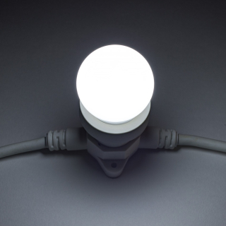 LED žiarovka 2W - teplá biela, pätice E27