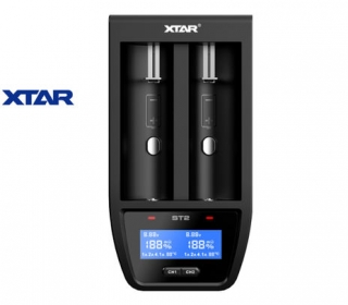 Xtar ST2 4,1A inteligentá rýchlonabíjačka pre Li-ion aku. s USB-C vstupom
