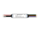 Mini RF prijímač ATTRACTIVE pre RGBW osvetlenie + PUSH 3A V4-N