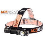LED Čelovka Acebeam H15 - Čierna
