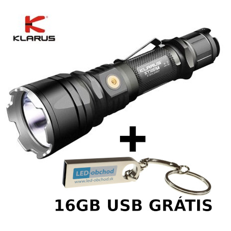 Nabíjateľná LED Baterka Klarus XT12GT USB nabíjateľná