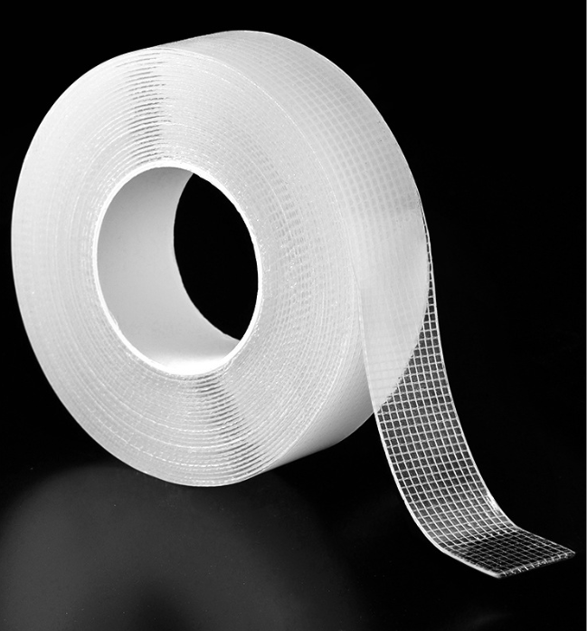 Obojstranná montážna páska s vlastnosťami Ceys Montack, číra, 12 mm x 3 m