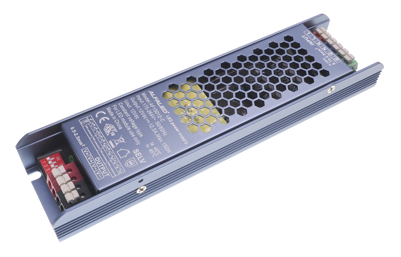 ALFALED 150W Soft-Start LED Zdroj so 4-krokovou reguláciou jasu (3-12V) – Séria C