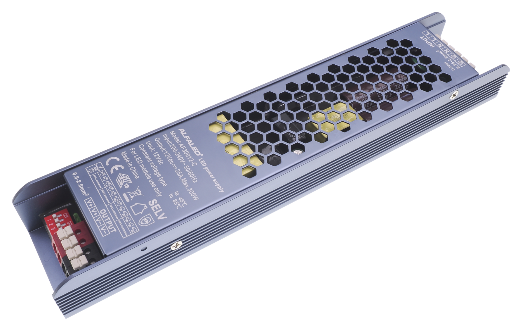 ALFALED 300W Soft-Start LED Zdroj so 4-krokovou reguláciou jasu (3-12V) – Séria C