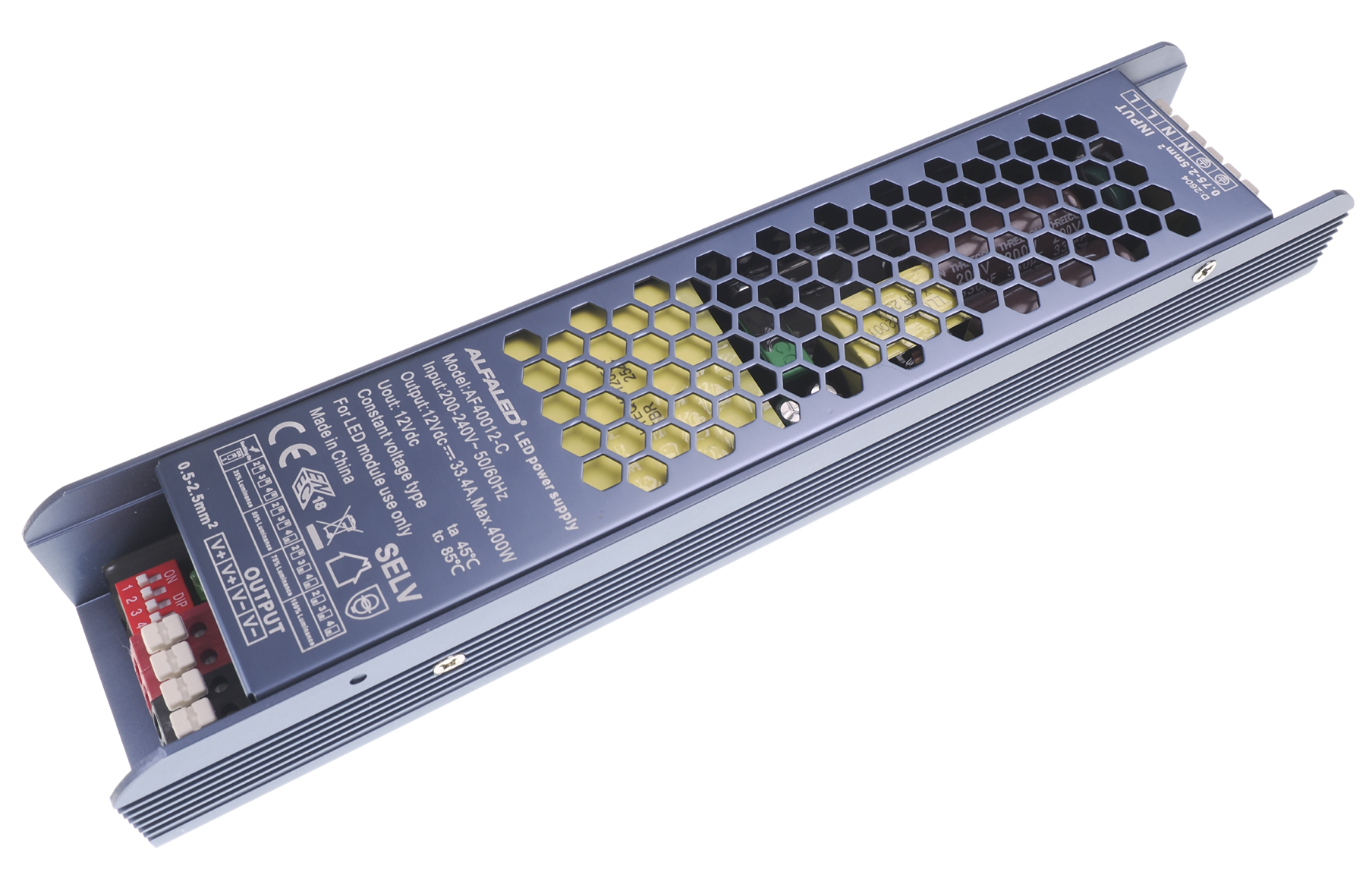 ALFALED 400W Soft-Start LED Zdroj so 4-krokovou reguláciou jasu (3-12V) – Séria C