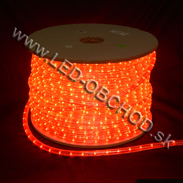 LED hadica - Červená 2,5W/m  (Interiér / Exteriér) ECO - posledný 3m kus skladom