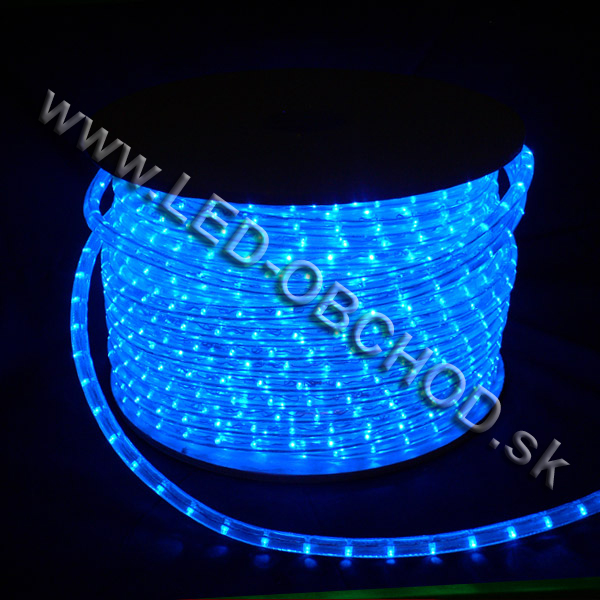 LED hadica - Modrá 2,5W/m  (Interiér / Exteriér)