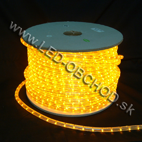 LED hadica - Žltá 2,5W/m (Interiér / Exteriér)