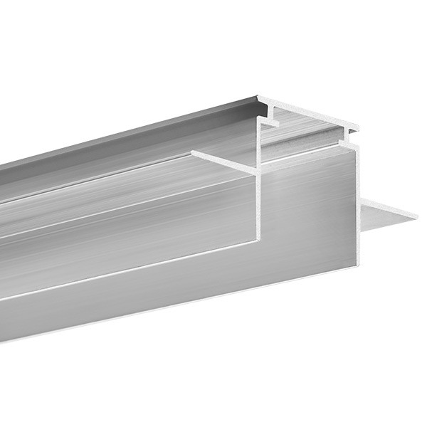Hliníkový profil TEKNIK neeloxovaný pre 12mm SDK-3m
