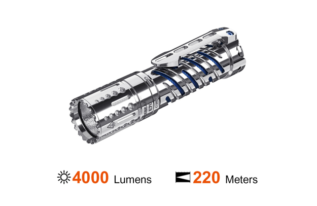 LED Baterka Acebeam E70 SS oceľová
