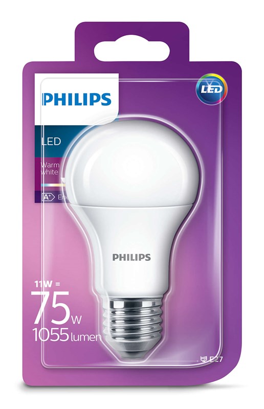 Philips LED CLA75 11W E27 Teplá biela 2700K 