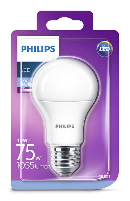 Philips LED CLA75 10-10,5W E27 Studená denná 6000K