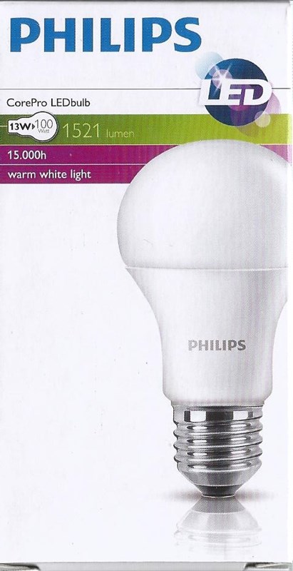 Philips LED CLA100 13W  E27 Teplá biela 2700K