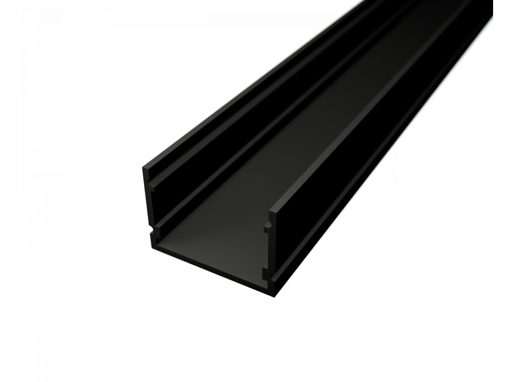 Hliníkový profil SIMPLE MAX PLUS30X20mm - čierny elox