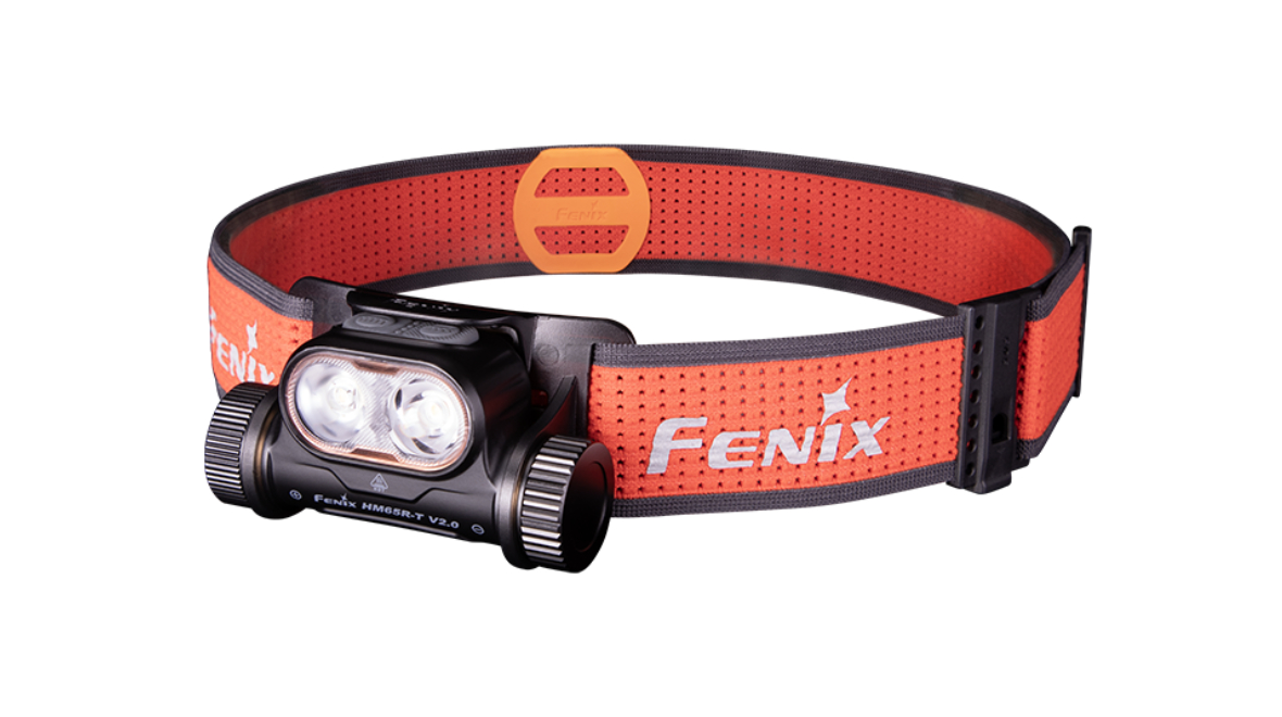 LED Čelovka Fenix HM65R-T v2.0., USB-C nabíjateľná ,čierna 