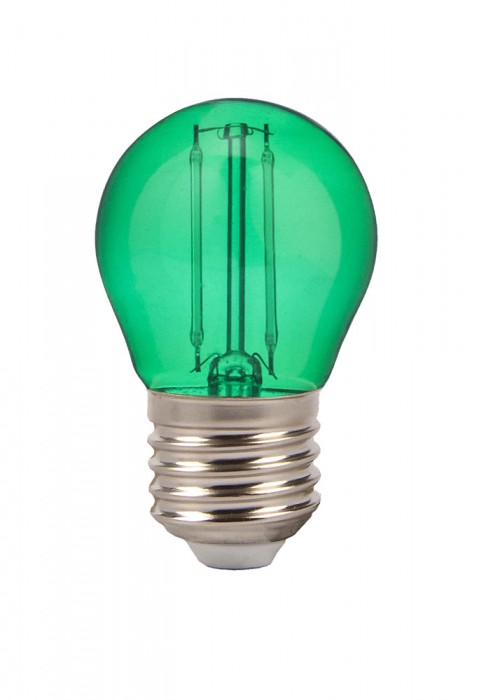 V-TAC LED E27 2W zelená, 60lm, VT-2132