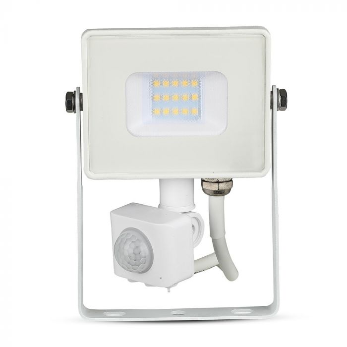 V-TAC LED PRO Reflektor so senzorom 10W,  800lm VT-10-S-W