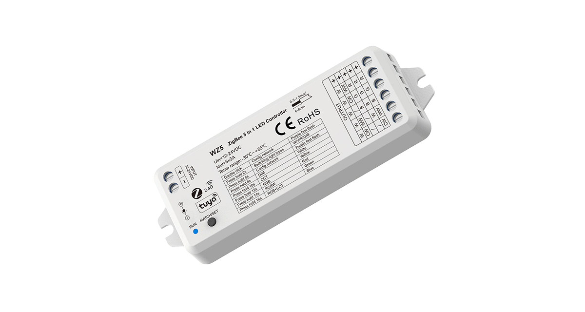 Riadiaca jednotka ATTRACTIVE - prijímač signálu WIFI a RF (ZIGBEE) Univerzal - WZ5