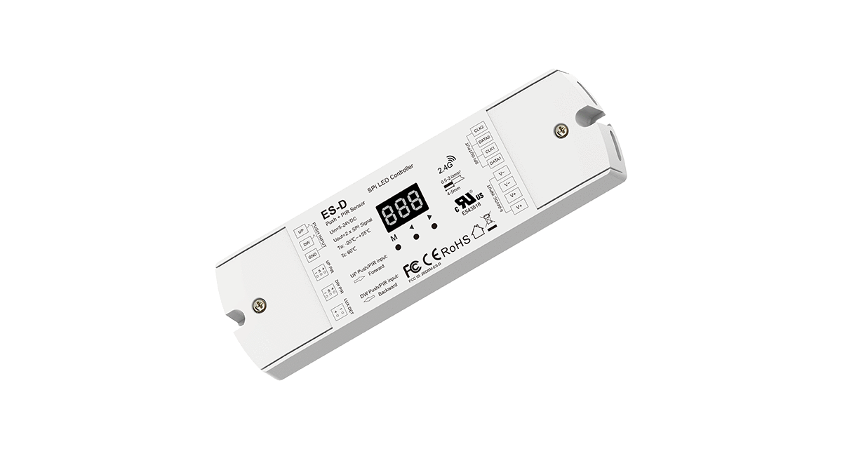 Schodiskový automat ATTRACTIVE s PIR senzormi pre Digitálne LED pásyES-D