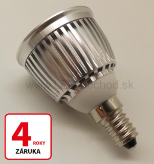 6W stmievateľná LED žiarovka COB ,série PREMIUM - E14 (WW/NW) 