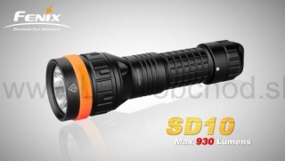 Potápačské LED svietidlo FENIX SD10