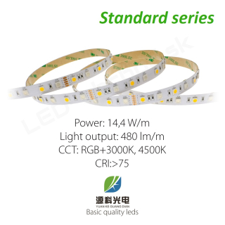 LED pásik STANDARD series 14W/12V RGBW 60 LED/m