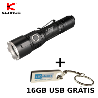 LED Baterka Klarus - XT11GT - USB nabíjateľná
