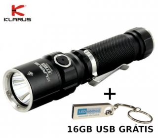 LED Baterka Klarus – ST15 + darček 16Gb USB