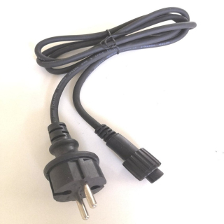 Zdrojový kábel bez AC/DC mostíka, čierna farba EASY FIX IP67
