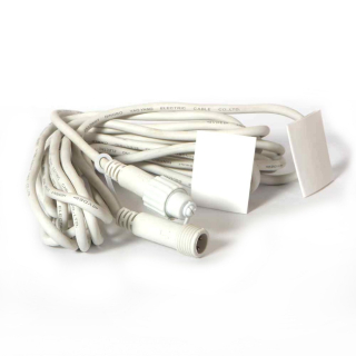 Predlžovací kábel - 3m, biely EASY FIX IP67