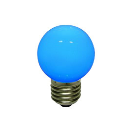 LED žiarovka 1W - modrá pätice E27
