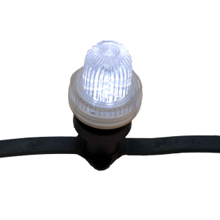 LED žiarovka 1W - FLASH, ľadová biela, E27 1 sekundové blikanie