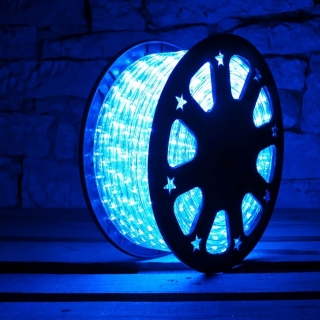 LED hadica 4,6W/m - Modrá (Interiér / Exteriér) 50m balenie EASY FIX